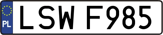 LSWF985