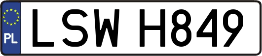 LSWH849