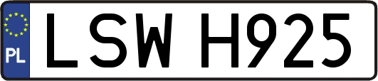 LSWH925