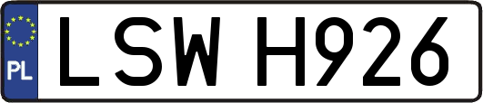 LSWH926