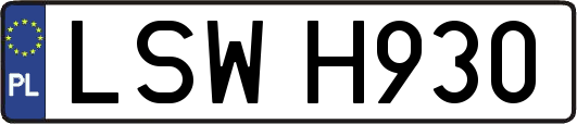 LSWH930