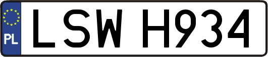 LSWH934