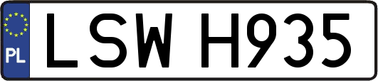 LSWH935
