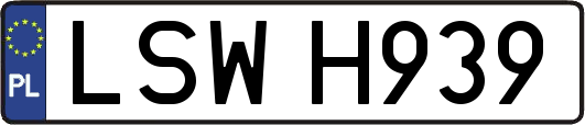 LSWH939