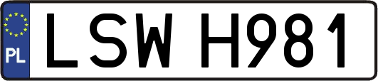LSWH981
