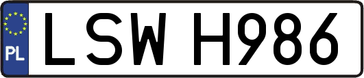 LSWH986