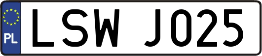 LSWJ025