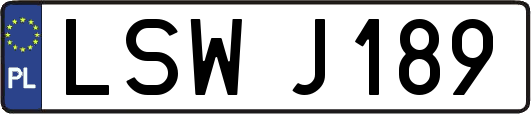 LSWJ189