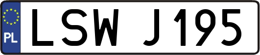 LSWJ195