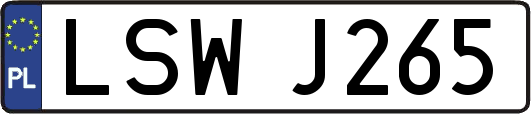 LSWJ265