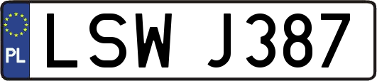 LSWJ387