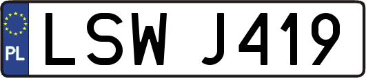 LSWJ419