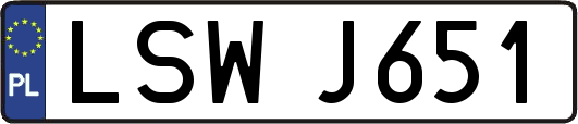 LSWJ651