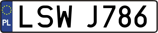 LSWJ786