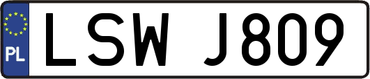 LSWJ809