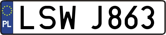 LSWJ863