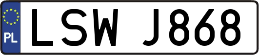 LSWJ868