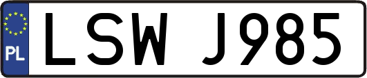 LSWJ985