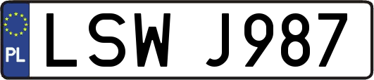 LSWJ987