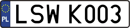 LSWK003