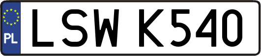 LSWK540