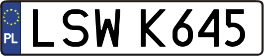 LSWK645