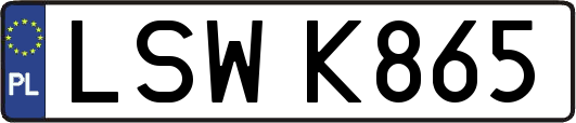 LSWK865