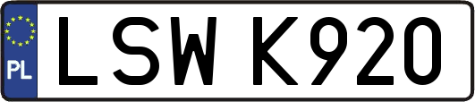 LSWK920