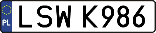 LSWK986
