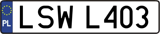 LSWL403