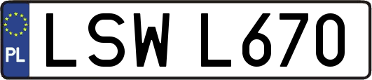 LSWL670