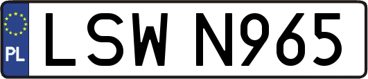 LSWN965