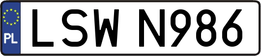 LSWN986