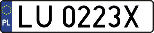 LU0223X