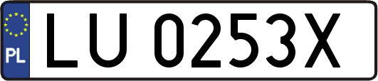 LU0253X
