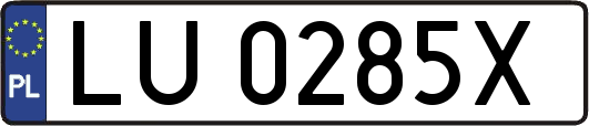 LU0285X