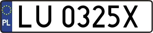 LU0325X