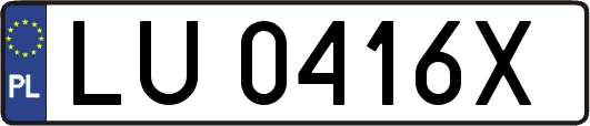 LU0416X