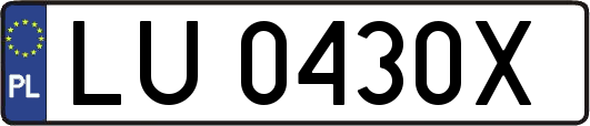 LU0430X