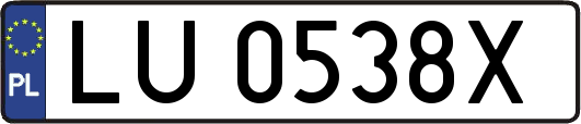 LU0538X