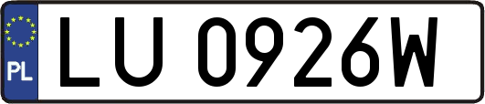 LU0926W
