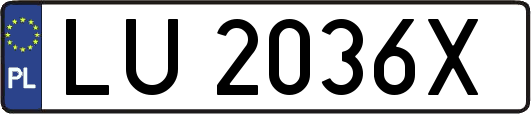 LU2036X