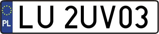 LU2UV03