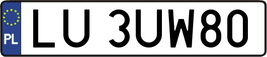 LU3UW80