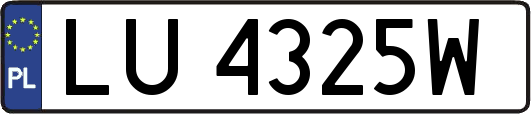 LU4325W