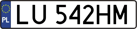 LU542HM