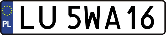 LU5WA16