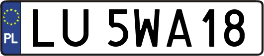 LU5WA18
