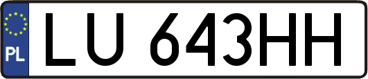 LU643HH