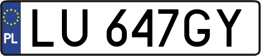 LU647GY
